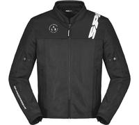 Spidi Corsa Net Windout Motorrad Textiljacke, schwarz-weiss, Größe L für Männer