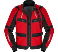 Spidi Enduro Pro Motorrad Textil Jacke, schwarz-rot, Größe XL für Männer