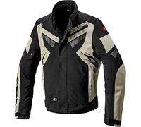 Spidi H2Out Freerider Motorrad Textiljacke, schwarz-beige, Größe M für Männer