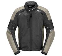 Spidi Tek Net Motorradjacke, schwarz-grün, Größe L für Männer