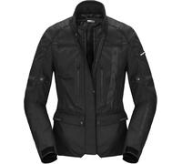 Spidi Traveler 3 Evo H2Out wasserdichte Damen Motorrad Textiljacke, schwarz, Größe M