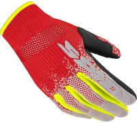 Spidi X-Knit Motorrad Handschuhe, schwarz-rot, Größe S für Männer
