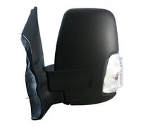 Spiegel links für Ford Transit 2013- Außenspiegel Spiegelglas Blinker Weiß Konve