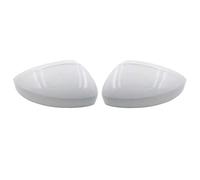 Spiegelabdeckung Für Tiguan Für Allspace L MK2 2017 2018 2019 2020 Rückspiegel Seitenflügel Spiegelkappen Abdeckung Ersatz Matt Chrom(White)