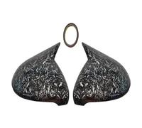 Spiegelabdeckungsgehäuse Für VW Für Golf 7 MK7 MK7.5 Für GTI R Für GTE Für GTD 2014-2020 Auto Rückspiegelabdeckung Seitenspiegelkappen Türspiegelabdeckungen(Forged Grain)