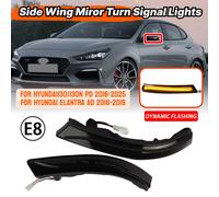 Spiegelblinker Blinker Schwarz links rechts Für Hyundai i30 16-25 Elantra 16-22
