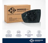 DIEDERICHS Spiegelglas, Außenspiegel 1480127 links für Ford