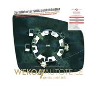 1x Spiegelglas, Außenspiegel DIEDERICHS 1667327 passend für MERCEDES-BENZ