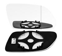 Spiegelglas Rückspiegel Außenspiegel Rechts Asphärisch Elektrisch Beheizbar passend für VW Polo 9N 2005-2009