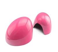 Spiegelkappe Für Mini Für One Für Cooper S Für Fließheck Für Cabrio R50 R52 R53 Auto Rückspiegelabdeckungen Dekoration Autoaufkleber Auto Spiegelkappen(PINK,Left-Hand Drive)