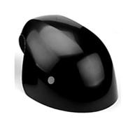 Spiegelkappen Für Mini Für Cooper F54 F55 F56 F57 F60 2020-2024 Auto Links Rechts Hinten Spiegel Abdeckung Shell Cap Gehäuse Tür Spiegelkappen(Black with hole L)