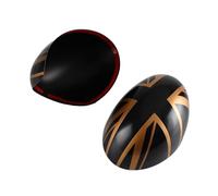 Spiegelkappen Für Mini Für Cooper S Für Clubman Für Countryman R55 R56 R57 R58 R60 R61 2 STÜCK Tür Rückspiegel Abdeckungen Aufkleber Spiegelkappe(D)