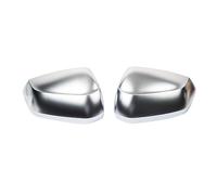 Spiegelkappen Matte Silber Auto Seite Flügel Rückspiegel Abdeckung Shell Caps Fall ABS Chrom Ersetzen Für Q2 2016-2019 Q3 F3 2019 2020 Auto Spiegelkappen