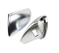 Spiegelkappen Seitenspiegelkappe Für Audi A6 A7 A8 C8 D5 2018 2019 2020 2021 LHD Ersatz Seitentür Rückspiegel Schutzabdeckung Verkleidung ABS Matt Chrom (Farbe : B)