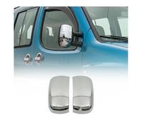 Spiegelkappen Spiegelabdeckung für Fiat Doblo 2000-2010 Chrom ABS Silber 2tlg