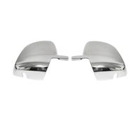Spiegelkappen Spiegelabdeckung für Fiat Qubo 2008-2021 Chrom ABS Silber 2tlg