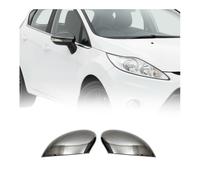Spiegelkappen Spiegelabdeckung für Ford Fiesta / B-Max 2008-2017 Dark Chrom ABS