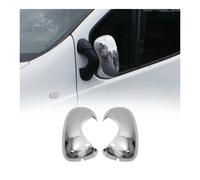 Spiegelkappen Spiegelabdeckung für Renault Trafic 2001-2014 Chrom ABS Silber