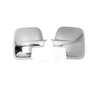 OMAC Spiegelkappen Zierblende Schutz kompatibel mit Opel Vivaro III 2014-2019 Abs Chrom 2 tlg