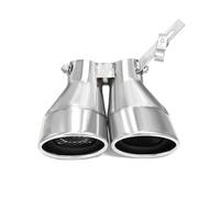 SPLACK Auspuffblenden Für Mercedes Für Benz Für C-Klasse W203 C200 Auto Edelstahl-Hinterschalldämpfer-Endrohr Auspuff Endrohr