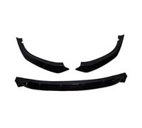 Spoiler Splitter diffusor Für 5 Series G30 G31 520i 530i 540i Sport 2017 2018 2019 2020 Auto Vorren Stoßfänger Lip Spoiler Splitter Diffusor Bodykits Tuning Schwarz Stoßstange(Gloss Black)