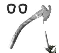 Sporgo Benzinkanister Ausgießer: Kanister Ausgießer Edelstahl Einfüllstutzen Kanister, Flexibel Auslaufrohr, Ausgießer für Benzinkanister 5 10 und 20 Liter, für Pkw, Lkw, Schiff, Motorrad