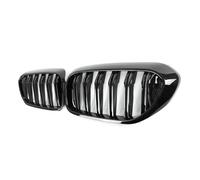 Sport Kühlergrill Black Edition - Kompatibel mit BMW 5er G30 G31 Pre-LCI & M5 F90 - Doppelsteg Grill - Hochglanz Schwarz - 1:1 Austausch - ABS - Zubehör Frontgrill - Auto Tuning