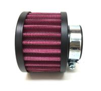 Sport Luftfilter rund 35 mm rot/schwarz passend für Hercules Prima M 2 3 4 5 6 S - Tuning-Luftfilter mit 35mm Anschluss - hochwertiger Racing-Filter für Mofas & Mokicks