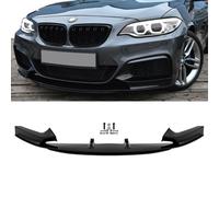 Sport-Performance Frontspoiler Schwarz Glanz passend für BMW 2er F22 F23 ab Bj 2013 mit M-Paket + ABE