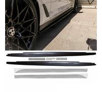 Sport-Performance Seitenschweller Leisten schwarz Matt+Folie Ansätze passt für BMW 5er G30 G31 M-Paket +ABE