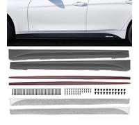 Sport-Performance Set Seitenschweller + Ansätze Matt+Folie passt für BMW F30 F31