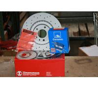 2x ZIMMERMANN Bremsscheibe SPORT COAT Z 150.1283.52