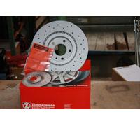 Sportbremsscheiben Zimmermann mit ABE BMW 5er E60 /E61 und 6er/ E63 - vorne