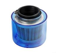 Sportluftfilter 38mm 35mm Für ATV Tuning Blau | Edelstahl Mesh, gerade/schräge Öffnung, 38mm/35mm, staubdicht, für atv Motoren(35mm straight mouth)