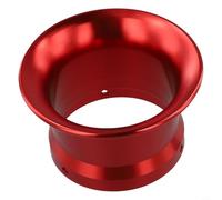 Sportluftfilter 55mm für Motorrad Tuning Schwarz Sportluftfilter(Red) | Hochwertige Aluminiumlegierung, , formstabil bei Hitze, ideal für rauhe Bedingungen