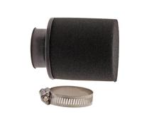 Sportluftfilter Racing Schaumstoff 28-35mm passend für Yamaha Aerox Jog MBK Nitro Booster Aprilia SR50 Peugeot Speedfight Piaggio NRG Dellorto Mikuni PWK Vergaser Universal Luftfilter Roller Moped