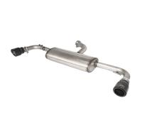 SPORTSCHALLDÄMPFER AUSPUFF FÜR VOLKSWAGEN GOLF VI GTI LOOK 2008-2013 SCHRÄGHECK