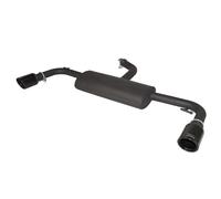 SPORTSCHALLDÄMPFER AUSPUFF FÜR VOLKSWAGEN GOLF VI GTI LOOK 2008-2013 SCHRÄGHECK