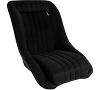 Sportsitz Classic Schwarz Textil Feste Rückenlehne inkl. Laufschienen