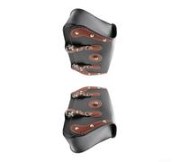 Springwillfly PU Leder Motorrad Satteltaschen für Benda 300 Braun/Schwarz | Braun und Schwarz, sichere Kabelbefestigung, werkzeugloses Design, reichlich Stauraum für Reitutensilien