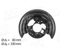 AIC Spritzblech, Bremsscheibe Hinterachse links für VW