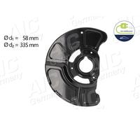 AIC Spritzblech, Bremsscheibe vorne links für MERCEDES-BENZ A2124201144 2124201144 55196