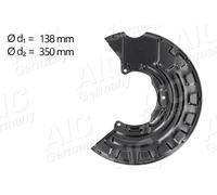 AIC 57840 Splash Panel, brake disc for AUDI,SEAT,VW