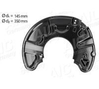 AIC 56174 Splash Panel, brake disc for MERCEDES-BENZ