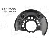 AIC Spritzblech, Bremsscheibe vorne rechts für TOYOTA 47781-42030 71383