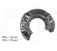 AIC Abdeckblech Ankerblech für MINI R50 R53 R52 Cabrio vorne rechts 34116754928