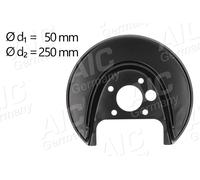 AIC Spritzblech, Bremsscheibe hinten rechts für Bremsscheiben Durchmesser-Ø232mm 250mm SKODA VW SCHAEFF SEAT AUDI VAG 1J0615612D 315180210111 1J061561
