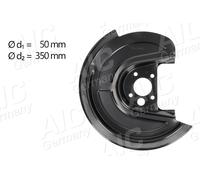 AIC Spritzblech, Bremsscheibe hinten rechts für Bremsscheiben Durchmesser-Ø256mm SKODA VW SEAT VAG 1J0615610 56580