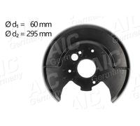 AIC Spritzblech, Bremsscheibe Hinterachse links für NISSAN