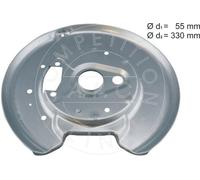 AIC Spritzblech, Bremsscheibe hinten links für VOLVO 57610